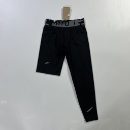 thumbnail for in stock Men's Tight Fitness Training Pants Cropped Pants High Stretch Fabric Choice