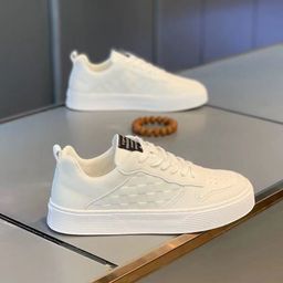 thumbnail for Men&#039;s Shoes Spring 2025 New White Shoes Men&#039;s Trendyy Versatile Shoes Men&#039;s Internet Celebrity Wear-Resistant Sports and Leisure Sneakers