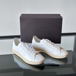 thumbnail for European 2025 Casual Men&#039s Shoes New Style Genuine Leather Versatile Breathable Trendy Men&#039s Casual Shoes White Shoes High Appearance