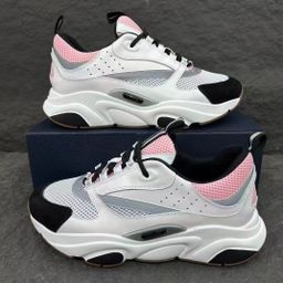 thumbnail for European B25 Low-Top Men's Sports Shoes, Unisex Letter Shoes, High-Quality B30 Dad Shoes, Thick-Soled, 23 Colors, Size 12