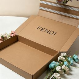 thumbnail for One-to-one replica of high-quality European and American luxury counter brands like FEND* external airplane box packaging box with printed logo