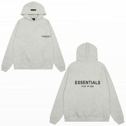 thumbnail for Essentials Season 8 Flocked Letter Sports Suit Fog Men's and Women's Loose Casual Sweatshirts and Pants