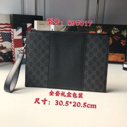 thumbnail for New Men&#039s Clutch Bag High-end Casual Fashion Handbag Large Capacity Wallet Men&#039s Underarm Bag Classic Tiger Head