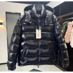 thumbnail for 2025 New m Brand Winter down Cotton Jacket for Men and Women, Cross-Border Trade, Korean Version, Classic Loose Thickened Couple&#039;s Coat