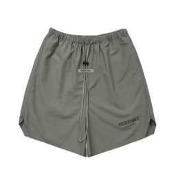 thumbnail for Summer thin fog ESSENTIALSZONE nylon shorts reflective unisex couple cropped pants trendy brand