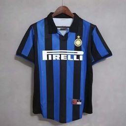 thumbnail for Wholesale Serie A classic retro football uniform jersey AC Milan Kaka Inter home away short sleeve to undertake generation