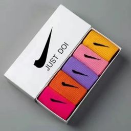 thumbnail for Gift Box Socks Men's and Women's Long-Barrel Ins Trendy All-Match Middle-Barrel Student Sports Basketball Running Sweat-Absorbing Breathable Socks