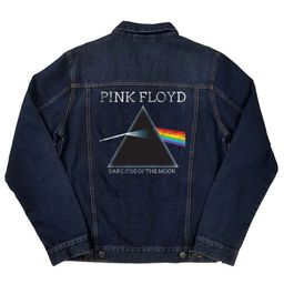 thumbnail for Pink Floyd Denim Blue Jacket Men's and Women's Fall High Street Rock Jacket Vintage High Street Loose Denim Shirt