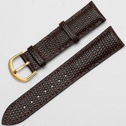 thumbnail for Factory Spot Leather Strap Lizard Pattern Head Layer Calfskin Men's Waterproof Strap Women's Watch Accessories 18mm20