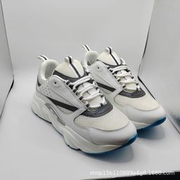 thumbnail for 2023 new D home high-end B22 lace-up color block four seasons couple shoes sneakers running shoes foreign trade factory direct sales