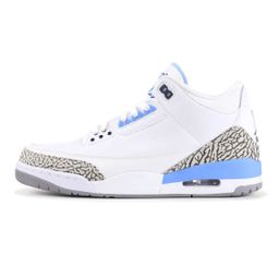 thumbnail for Putian shoes foreign trade factory wholesale Jordan AJ3 Joe 3 black cement flame red air cushion non-slip men's basketball sneaker