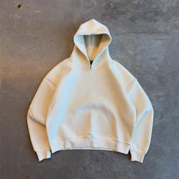 thumbnail for Best-selling heavyweight 700g air-layer voluminous simple silhouette hooded sweatshirt for men and women, trendy brand versatile pants set