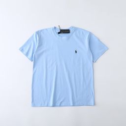 thumbnail for You can scan the code, RL embroidery, classic hot pony, pure cotton, light luxury round neck T-shirt, outdoor casual temperament, short-sleeved T