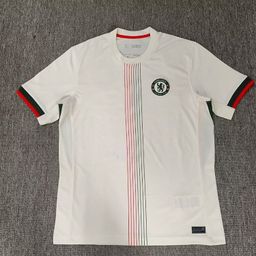 thumbnail for Uniforme de futebol do Clube 2425 versão tailandesa Top Real Madrid Barcelona Manchester United Arsenal Liverpool Chelsea Milan