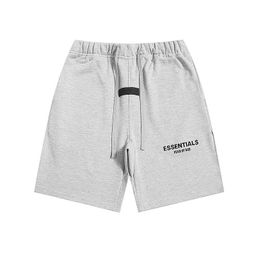 thumbnail for FEAR OF GOD Multi-line Essentials Trendy Chest LOGO Rubber Hooded Sweatshirt FOG Pants Set