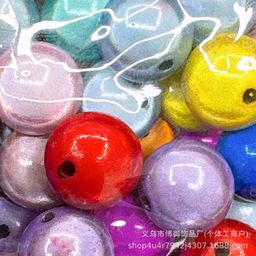 thumbnail for 16*16亚克力反光梦幻灯泡直孔圆珠串珠手工diy 手机包链饰品 配件