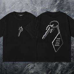 thumbnail for Trapstar Short-sleeved Correct Creative Printing Ins Niche Cross-border Trendy Brand Loose American High Street T-shirt