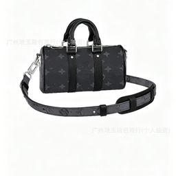 thumbnail for New printed pillow bag, embossed single shoulder bag, roller bag, handbag, fashionable L family crossbody bag, unisex