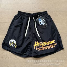 thumbnail for Cross-border foreign trade Europe and the United States Hellstar Hell Star summer leisure sports men's and women's pants with beach shorts