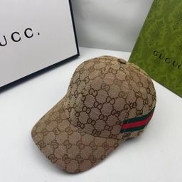 thumbnail for Cross-border gold classic men's and women's hard top baseball caps side strip letter G embroidery fashion and versatile sunshade cap wholesale