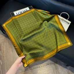 thumbnail for Silk Scarf Headband Paisley Small Square Scarf for Women Korean Artistic Cotton Versatile Fashion Spring and Autumn New Style Elegant Neck Scarf