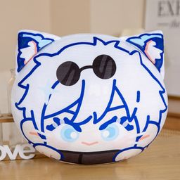 thumbnail for Two-dimensional anime peripheral pillow, Gojo Satoru, Itadori, Megumi Fushiguro, plush dumplings, dolls