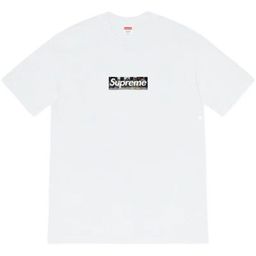 thumbnail for European and American Street Fashion Brand Fw25 Snow White Tee Snow White Short-Sleeved t Cashew Cross T-Shirt