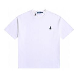 thumbnail for Cross-Border 2026 In-Stock Rl Ralph Lauren Logo Embroidered Unisex Crew Neck Short-Sleeve T-Shirt Versatile Casual Cotton Crew Neck T-Shirt