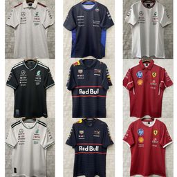 thumbnail for 25 new F1 formula car jerseys Mercedes Aston Ferrari Martin McLaren motorcycle racing suits