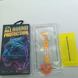 thumbnail for Suitable for Apple 17promax mobile phone film 17 anti-peep film 16pro dust removal artifact second sticker dust-free compartment