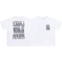 thumbnail for Cross-border overseas summer classic Carhartt Carhartt pocket patch letter embroidered couple short sleeve T-shirt