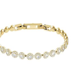 thumbnail for Shijia Roman Jewelry Una Series Necklace Set Crystal Inlaid Round Cut Dazzling Charm Bracelet Niche