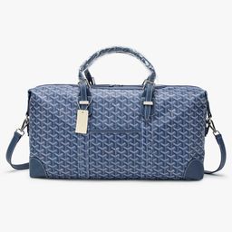 thumbnail for Gy Trendyy Travel Bag, Unisex, Large Capacity, Business Shoulder Handbag, Crossbody Bag, Fitness Bag, Dog Tooth Bag