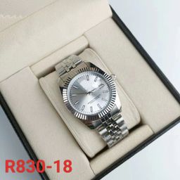 thumbnail for Foreign trade wholesale log non-mechanical men's quartz watch stainless steel band waterproof luminous business quartz women's watch men