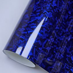 thumbnail for Adesivo de fibra de carbono forjado PET popular da Lazada que muda de cor, controle central, interior, preto brilhante, espelho retrovisor, filme corporal