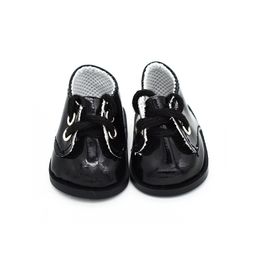 thumbnail for 5cm Baby Shoes Star Doll Idol Cute Lace up Small Leather Shoes 20cm Cotton Doll Doll Toy Shoes