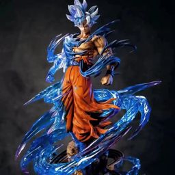 thumbnail for Dragon Ball White God Son Goku Gohan Saiyan Vegeta Figura Caixa Cega Modelo Anime Lucky Bag