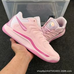 thumbnail for Pure Original Kd17 Men's Basketball Shoes Non-Slip Wear-Resistant Running Shoes Breathable Practical Sneakers Fashionable Sports Shoes