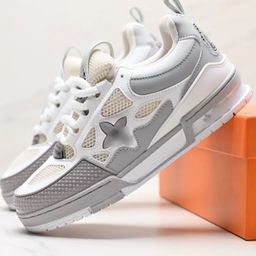 thumbnail for New L Clover European Station Black Mesh Diamond Sports High-Luxury Shoes Men's and Women's Platform Height Booster Shoes V-Bread Shoes