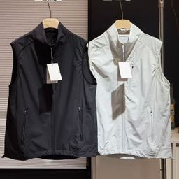 thumbnail for 2026 New Dual Couple Outdoor Lightweight Functional Stand Collar High-End Stylish Reflective Letter Vest