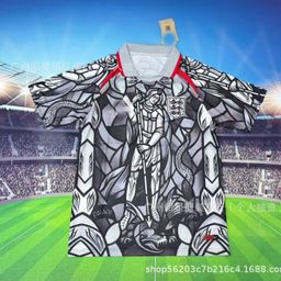 thumbnail for 26 National Team World Cup Africa Cup Fan Edition Football Uniform Short Sleeve Long Sleeve Printable Number Congo Senegal