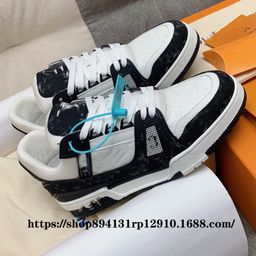 thumbnail for Dongguan Traienr Sports Men's and Women's Sneakers with Top-Layer Cowhide Gradient Floral Design for Couples, Top-Grade Putian Air Rubber Sole