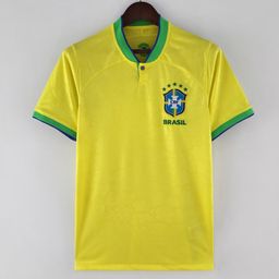 thumbnail for Five-star Brazil home and away 980204 retro jerseys, national team fan edition, special edition Thai jerseys