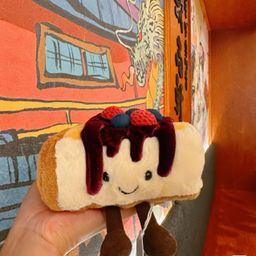 thumbnail for Fun Cheesecake Egg Graduation Fun Egg Plush Couple Gift Plush Toy Stuffed Toy