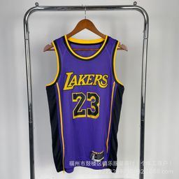 thumbnail for Camisa retrô termocolante do James Kobe nº 23 dos Lakers, uniforme de basquete esportivo da cidade de Cleveland Heat 6.