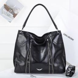 thumbnail for Cross-Border Exclusive Women's Bags 2025 Zv Women's Bag New Model Casual Versatile Genuine Leather Shoulder Crossbody Large Capacity