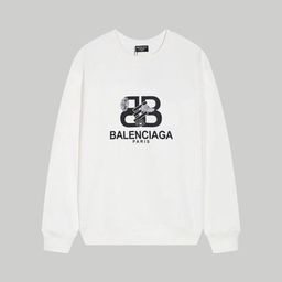 thumbnail for Cross-Border Paris High-End Version B Brand 25S Autumn and Winter New Heavyweight Cotton Crewneck Sweatshirt Casual Versatile Unisex Style