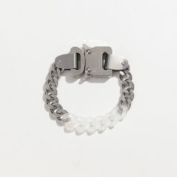 thumbnail for [Same Style Low Price] 1017 Alloy Transparent Trendy Brand Personalized Metal Functional Wind Buckle Bracelet Alyx Official Website Couple&#039s Same Style Bracelet