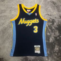 thumbnail for MN hot-pressed retro Star uniform Curry Wade McGrady Duncan Anthony Classic jersey one-piece delivery