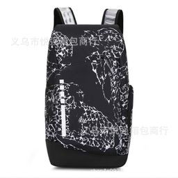 thumbnail for Sports Basketball Elite Bag Air Cushion Backpack Student Computer School Bag for Men and Women DX9786 Mountaineering Travel Backpack